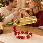 Christmas Floating Wine Bottle Holder | 4 Festive Designs