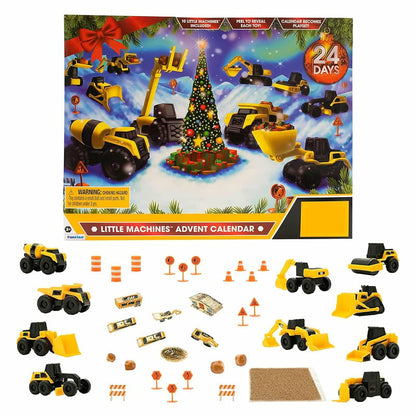 🔥LAST DAY 49% OFF🔥24-day Christmas countdown calendar with construction truck