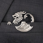 ✨ Luxury Sculpted Animal Brooch – Premium Statement Piece for Suits & Blazers