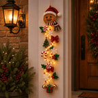 MerryCascade Glowing Christmas Door Hanger