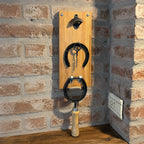 🍷 Wall-Mounted Bottle Opener – Easy One-Hand Beer & Wine Opener