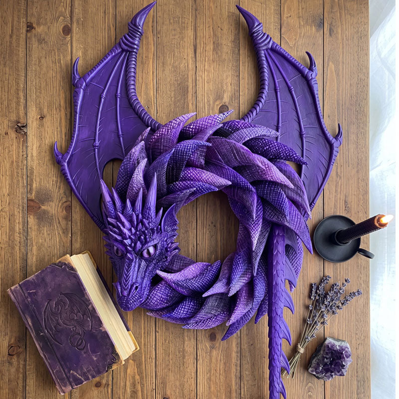 🐉Handmade Dragon Wreath