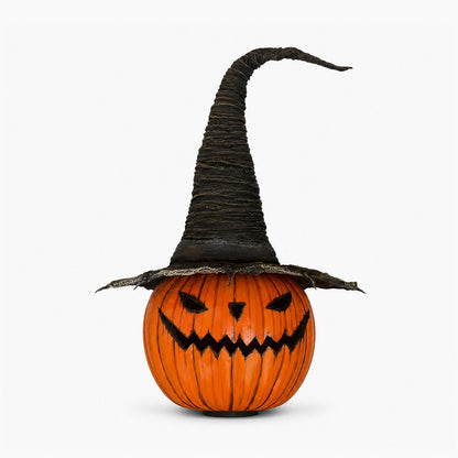 Spooky Witch Hat Pumpkin Halloween LED Light Decoration 🎃🧙‍♀️