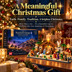 ✝️🎄 Nativity Advent Calendar – 24-Day Buildable Christmas Nativity Set