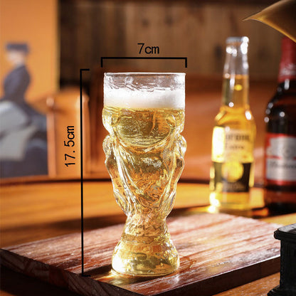 Hercules Football Glass
