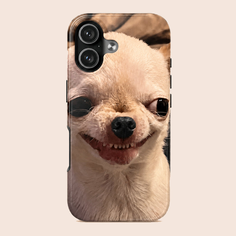 3D Dog Nose Phone Case – Squishy Funny Design