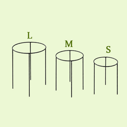 Round Plant Support Frame – Garden Stem Support Ring