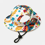 🐾 Pet Sun Hat – Adjustable Bucket Hat With Ear Openings & Chin Cord