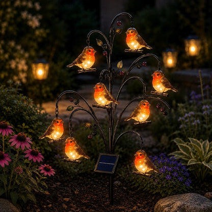 🦩Bird-Shaped Solar Stump Light