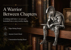 🎁Last Day 49% OFF-⚔️ Ancient Greek Warrior Shelf Sitter – Unique Bookshelf Decor