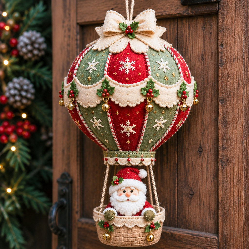 🎈 Christmas Hot Air Balloon Hanging DIY Kit