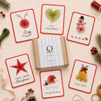 🎄🧵Christmas String Art Greeting Card DIY Kit – Handmade Gift for Family & Friends
