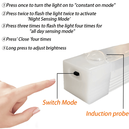 🔥NEW YEAR SALE - Punch-free Smart Sensor Magnetic Rechargeable LED Lights