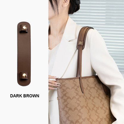 Tote bag modified shoulder strap with anti-slip and pressure-reducing shoulder pads