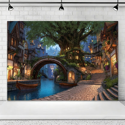 🌲🌸 Turn your garden into a magical woodland – one banner, endless allure! ✨