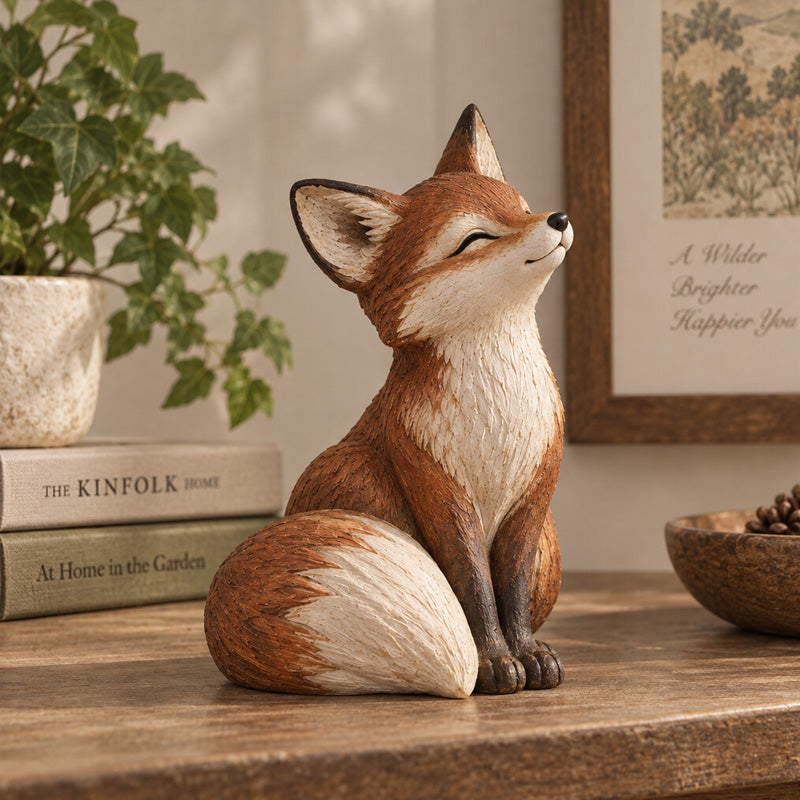 ✨Charming Fox Figurines – 🍂Whimsical Woodland Home Décor