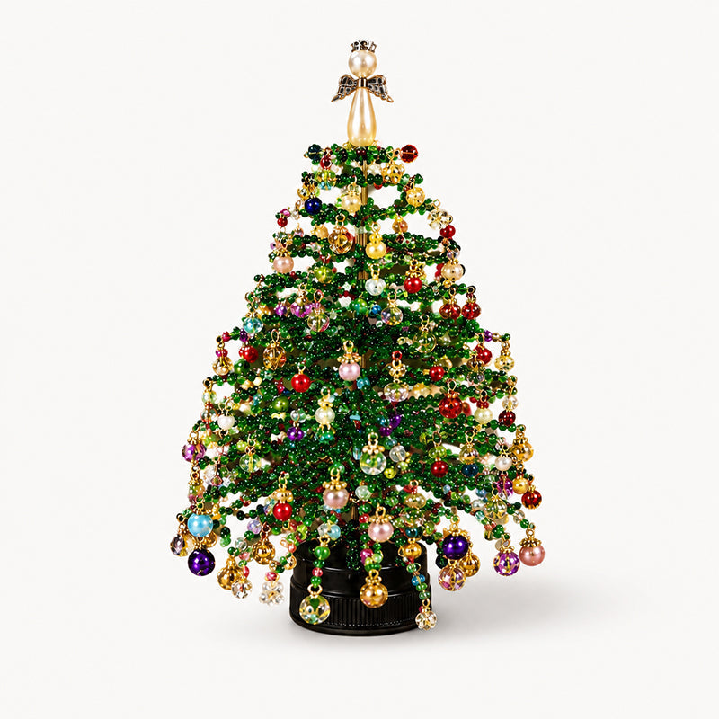 ⏳ Limited Time Offer — 50% OFF Today!🎄 Handmade Elegant Beaded Mini Christmas Tree