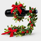 Christmas Floating Wine Bottle Holder | 4 Festive Designs
