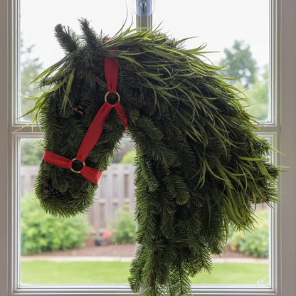 🐴Horse Head Door Wreath