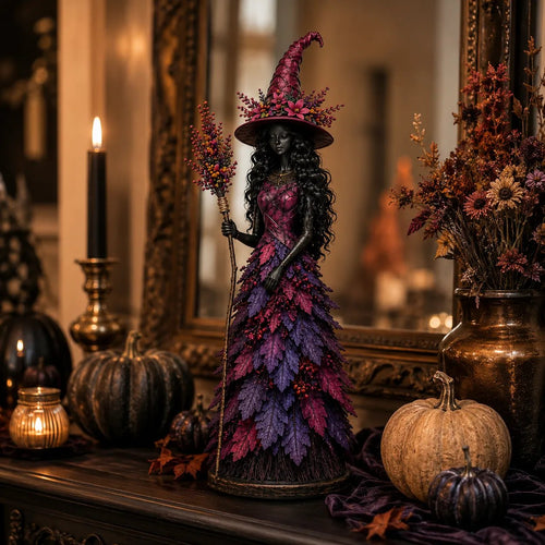 💥LAST DAY 50% OFF - 🧙 Enchanted Autumn Witch Figurine(📦Buy 3 Free Shipping)
