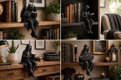 🖤 Gothic Dark Fantasy Figure