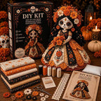 🕯️ Retro Halloween DIY Skeleton Bride 💀