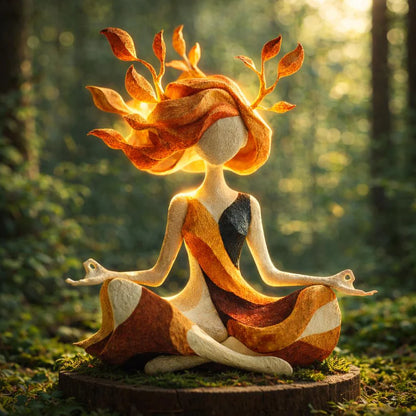 🔥Last Day 50% OFF🌿 Unique Meditative Nature Goddess Sculpture