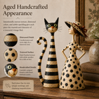 Limited Time Sale 40% OFF🎁 Vintage Cat & Lady Sculptures