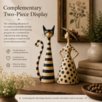 Limited Time Sale 40% OFF🎁 Vintage Cat & Lady Sculptures