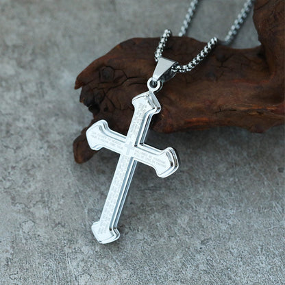 📢📢LAST DAY SALE 50% OFF✝️ “The Lord's Prayer” Cross Necklace -- Unisex