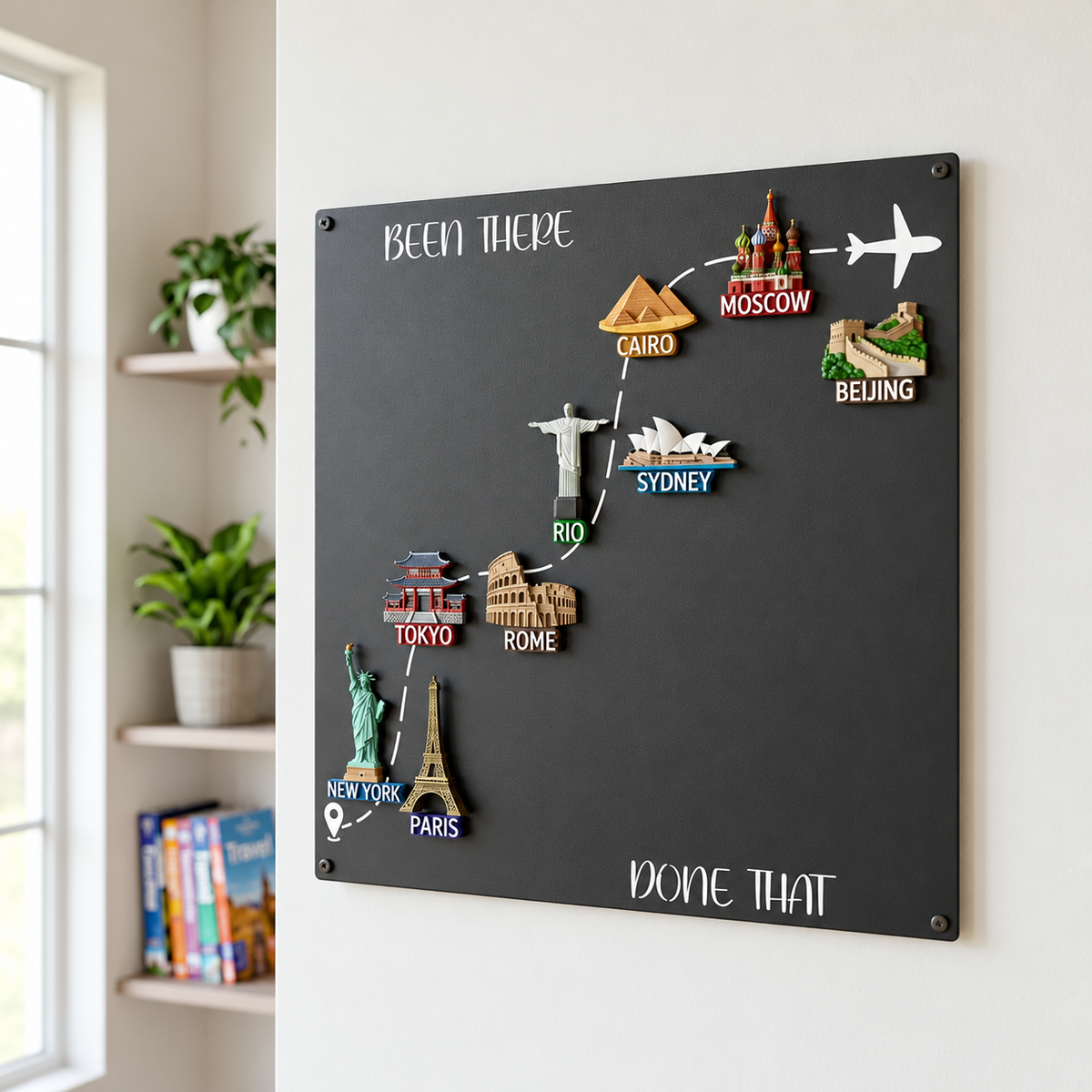 🌎✨Travel Magnet Board - 💕Every Magnet Has a Story. Every Journey Deserves a Place