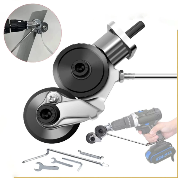 Metallschneideadapter für Bohrmaschine