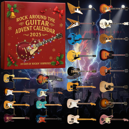 🎸 2025 Rock Around The Guitar Advent Calendar