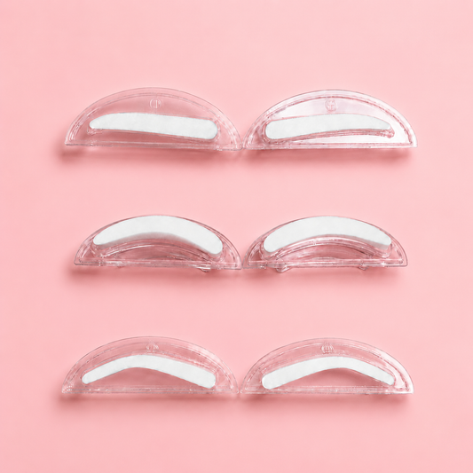 Brow Stamp (Set of 3 pairs of cube-shaped eyebrow stencils)