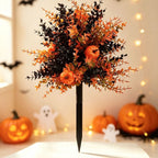 🔥 Artificial Fall Pumpkin Tree Stakes – Instant Autumn Porch Decor