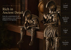 🎁Last Day 49% OFF-⚔️ Ancient Greek Warrior Shelf Sitter – Unique Bookshelf Decor