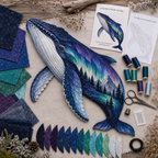 🐻Northern Lights Wildlife DIY Patchwork Kit