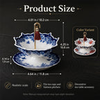 🍵✨Umbrella Ceramic Tea Strainer Set