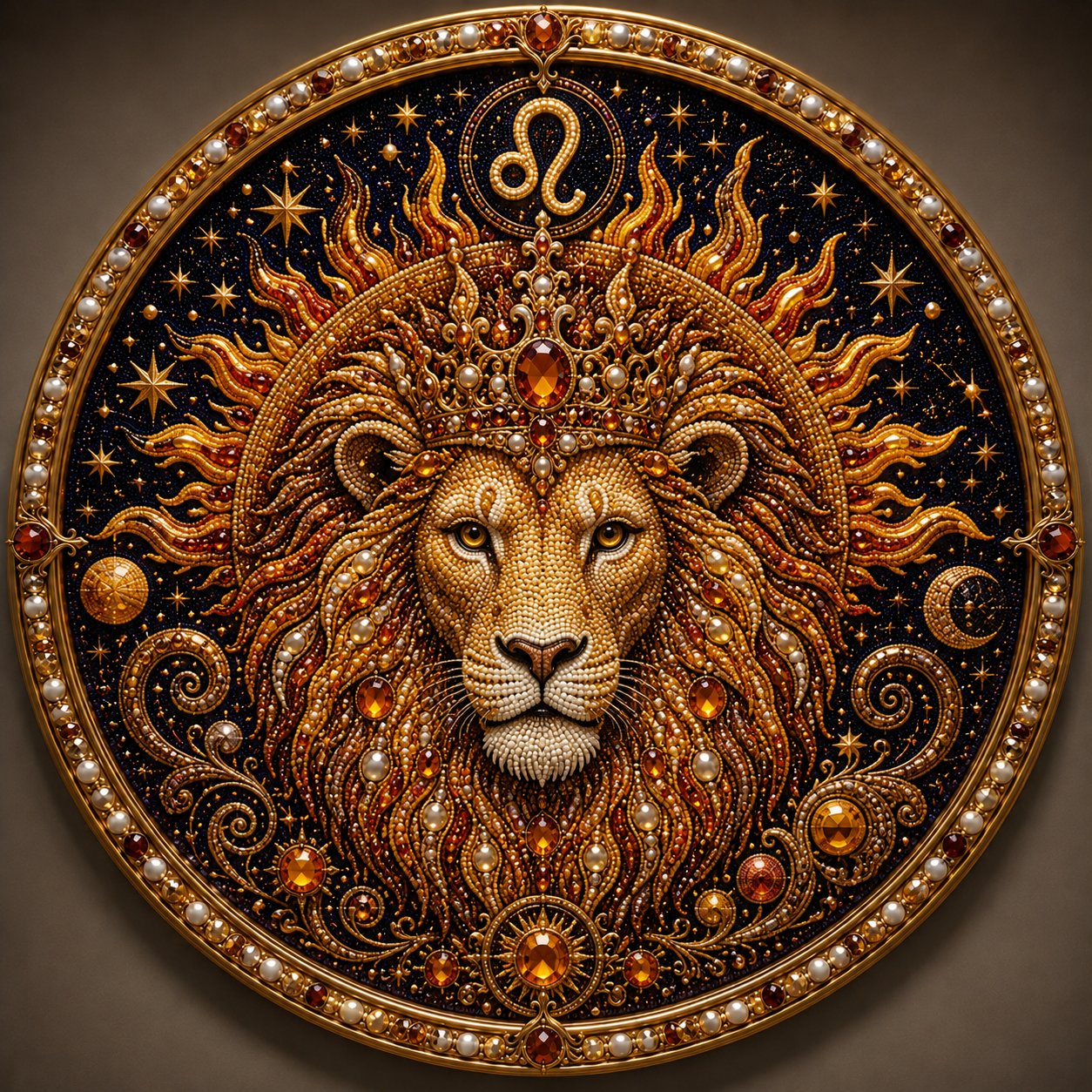 🔥Last Day 49% OFF - 12 Zodiac Signs Pearl Art Kit ♈🌙