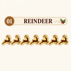 🎄 LED Reindeer Wall Decorations - ✨Festive Christmas Lighting