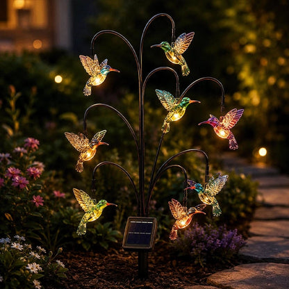 🦩Bird-Shaped Solar Stump Light