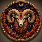 12 Zodiac Signs Diamond Pearl Art Kit – Celestial DIY Wall Decoration✨