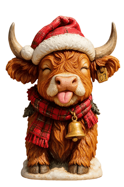 🐮Highland Cow Advent Calendar 2025🎄✨ - 3D Handmade Highland Cow Doll(24Pcs)