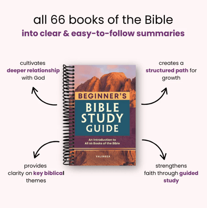 ✝️LAST DAY 49% OFF - 📖The Beginner's Bible Study Guide
