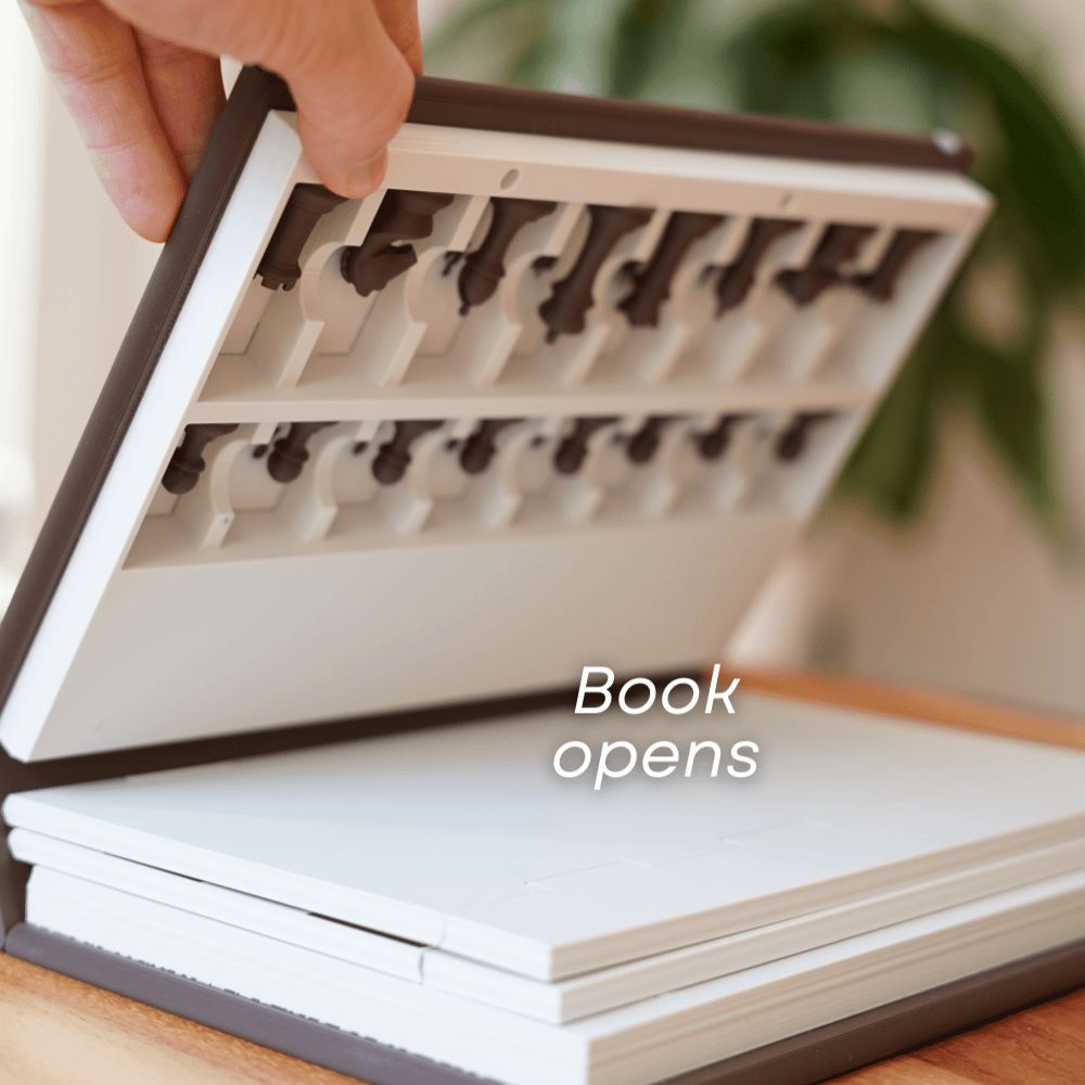 3D-printed chessboard