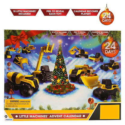 🔥LAST DAY 49% OFF🔥24-day Christmas countdown calendar with construction truck