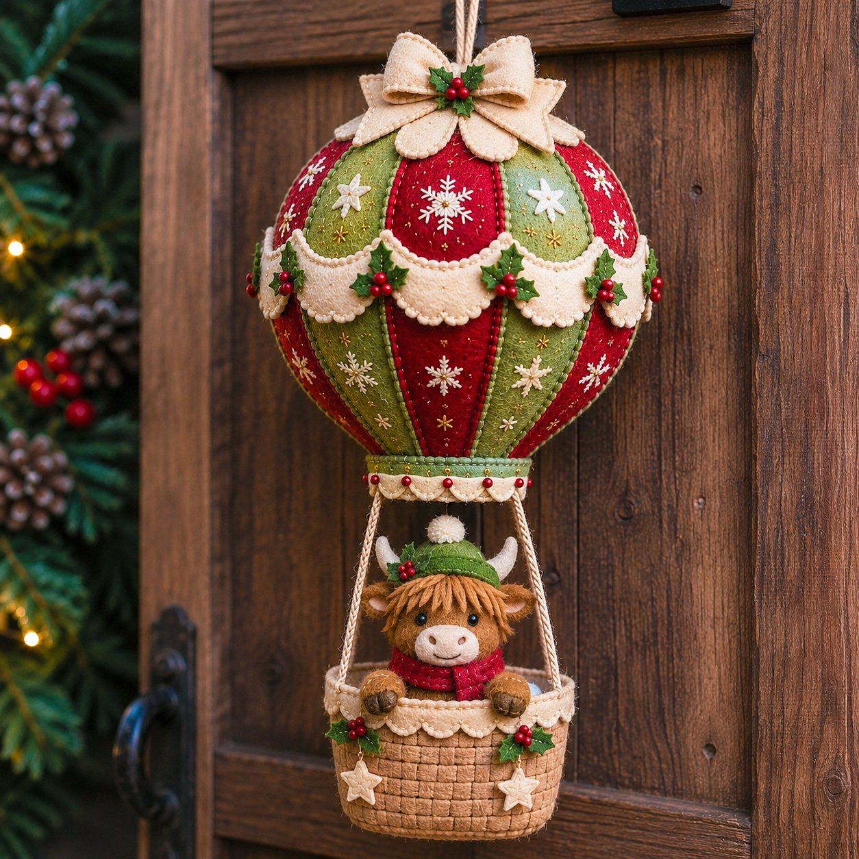 🎈 Christmas Hot Air Balloon Hanging DIY Kit