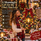 ✨Last Day 49% OFF✨🐦 A Robin Glow™ – Lighted Robin Christmas Wreath