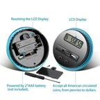 ⏰Watch Savings Grow – Digital Money Box with Auto Coin Counting & Target Setting