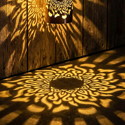 🌞✨✨ Solar Mandala Projection Wall Light